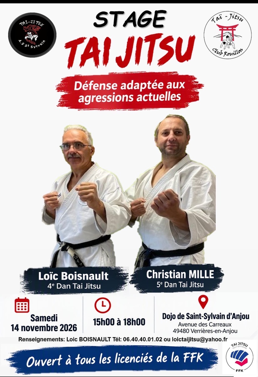 Stage à Saint-Sylvain d’Anjou