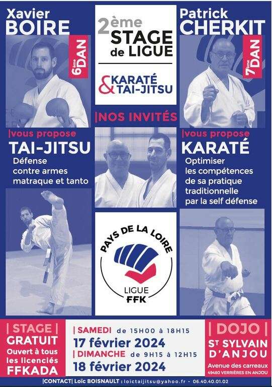 stage de ligue Tai Jitsu